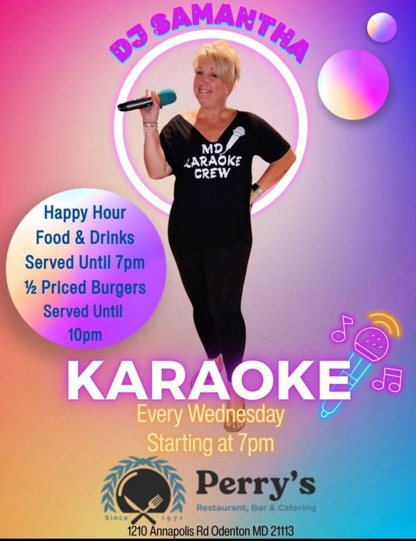 Wednesday Karaoke at Perrys